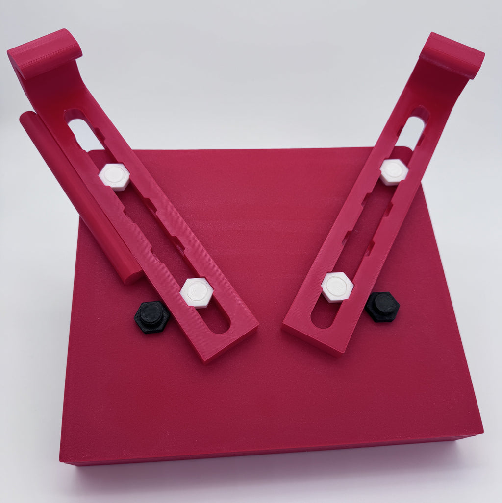 Tablet Holder for Steering Wheel w/ Apple Pencil Slot (ASA/ABS) 3D Print (NO LOGO) Medium