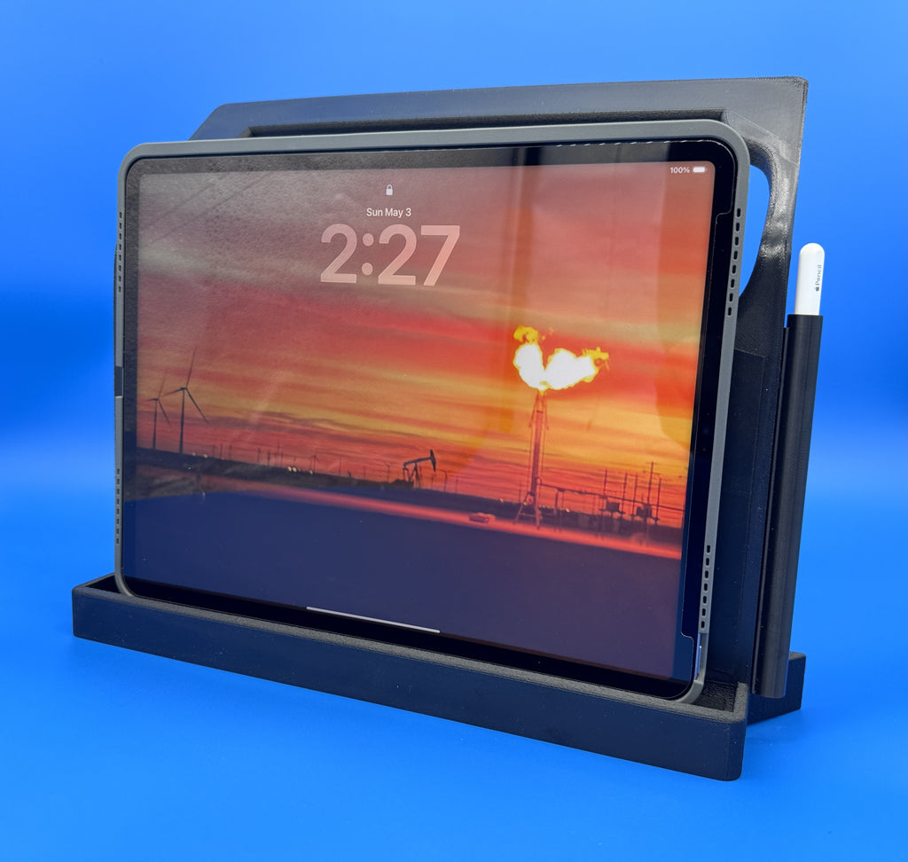 IPAD/TABLET OVER THE STEERING WHEEL WORKSTATION