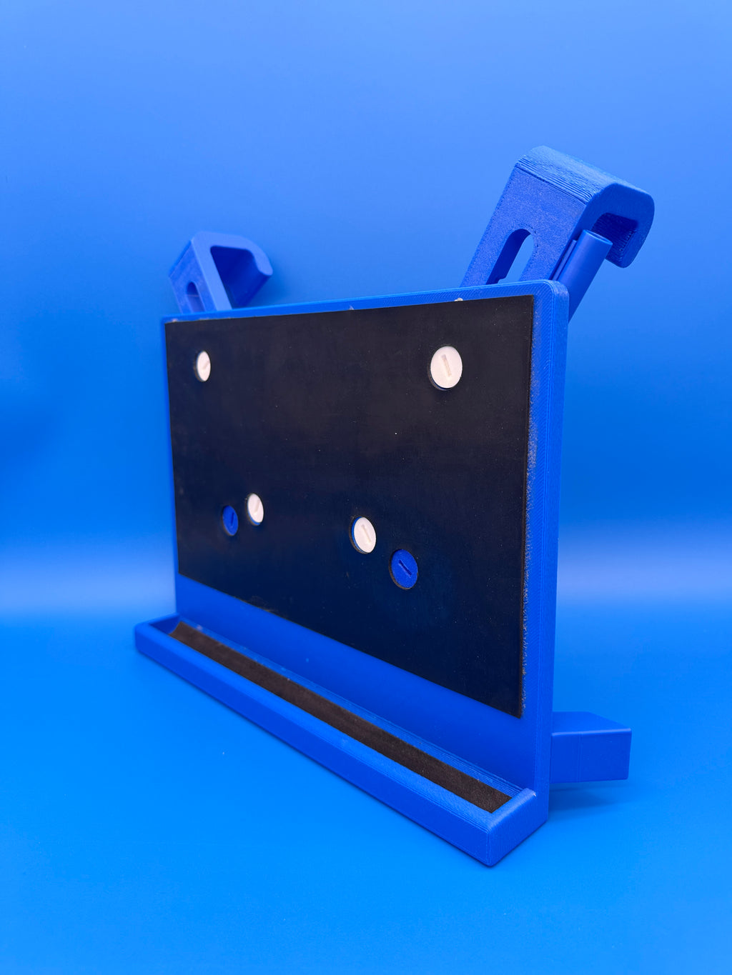 Tablet Holder for Steering Wheel XL w/ Apple Pencil Slot (ASA/ABS) 3D Print (NO LOGO)