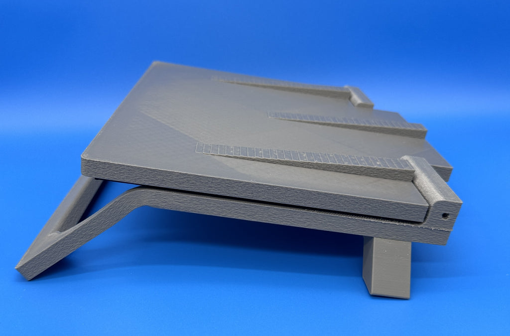Folding Laptop Workstation, over the steering wheel